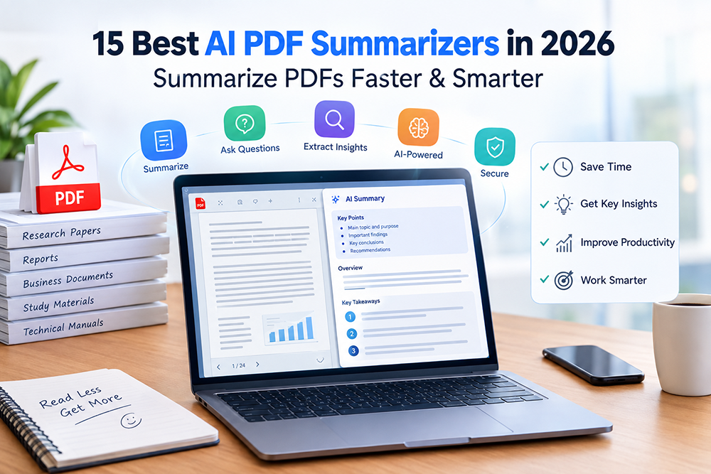 15 Best AI PDF Summarizers