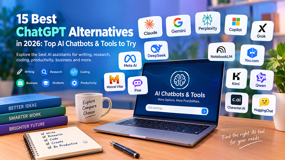 15 Best ChatGPT Alternatives