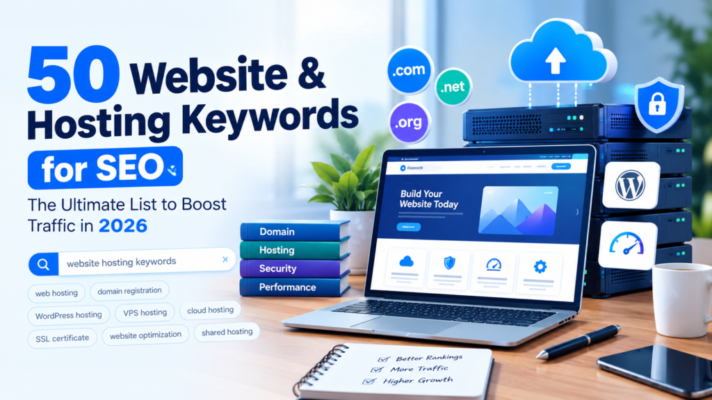 50 Website & Hosting Keywords for SEO (2)