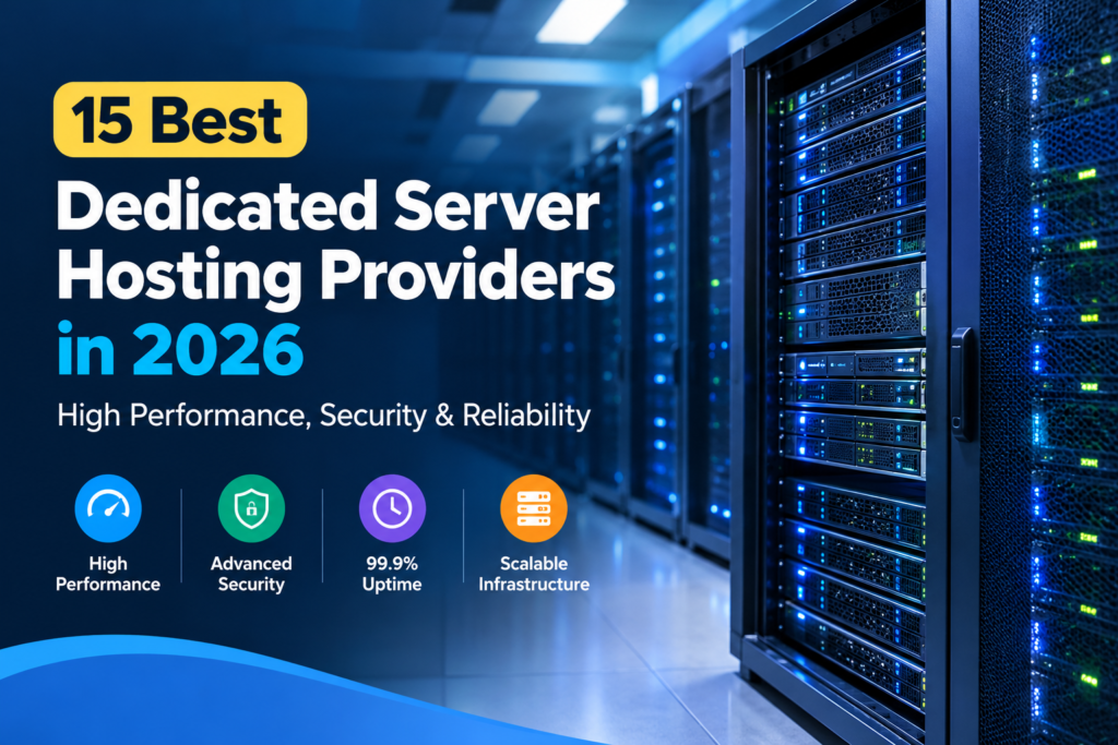 15 Best Dedicated Server Hosts 2026